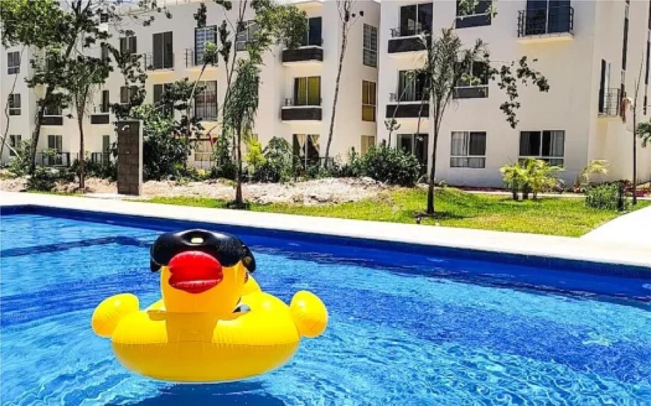 Apartament Caribe Turquesa, Departamento Completo, Playa Del Carmen Zewnętrze zdjęcie